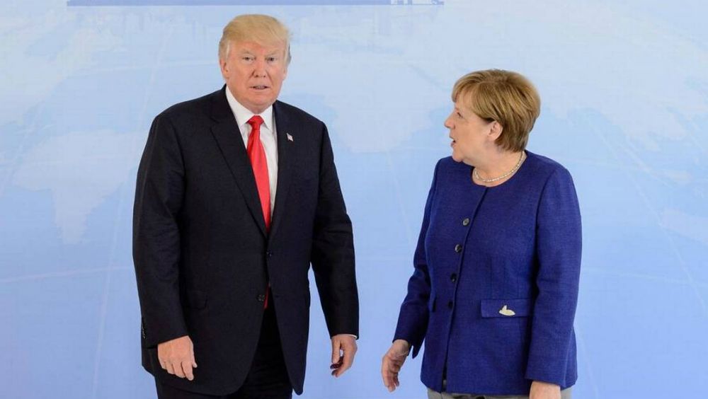 Trump dialoga con Merkel en Casa Blanca sin llegar a acuerdos concretos - trump-merkel2