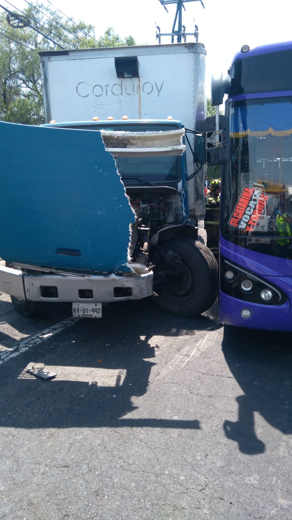 Accidente vial múltiple deja al menos 16 lesionados en la México-Puebla - accidente-multiple-mexico-puebla-2