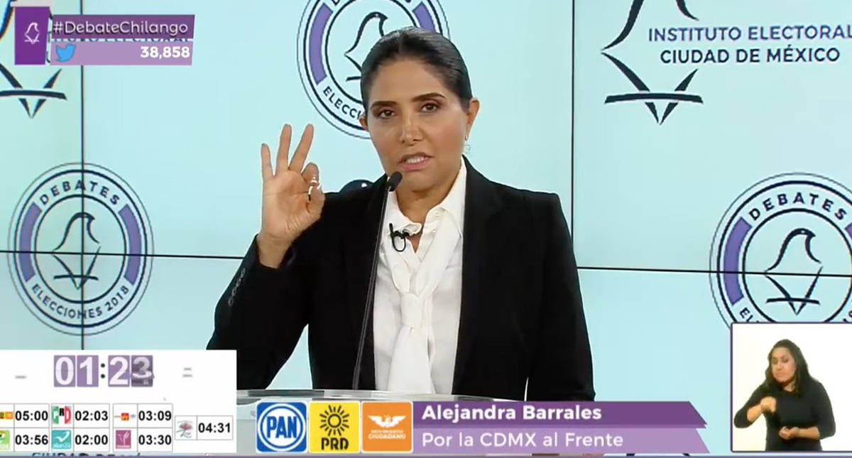 Barrales reta a Arriola a renunciar si le demuestran propiedad en Polanco