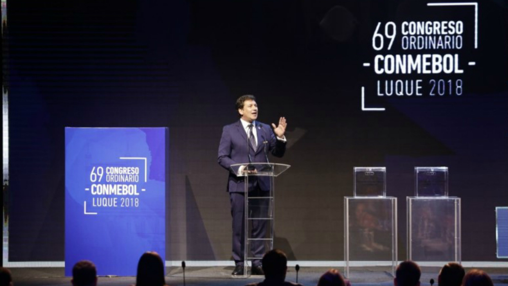 Conmebol sí invitó a México y EE.UU. para Copa América 2019 - alejandro-dominguez-conmebol