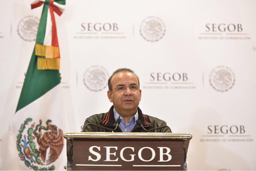 Segob plantea mantener seguridad en toma de protesta de AMLO - alfonso-navarrete-prida