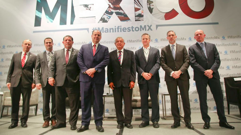 AMLO afirma que reformas estructurales se darían a mediados de su sexenio - amlo-empresarios1