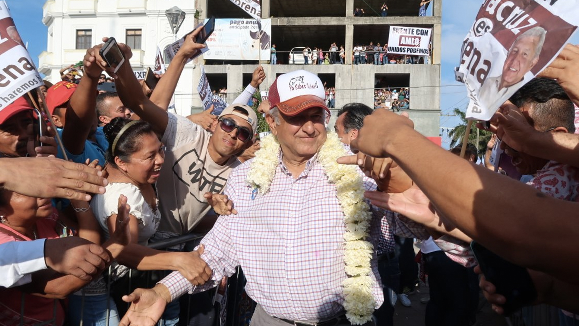 Transformación pacífica promete López Obrador Transformación pacífica promete López Obrador