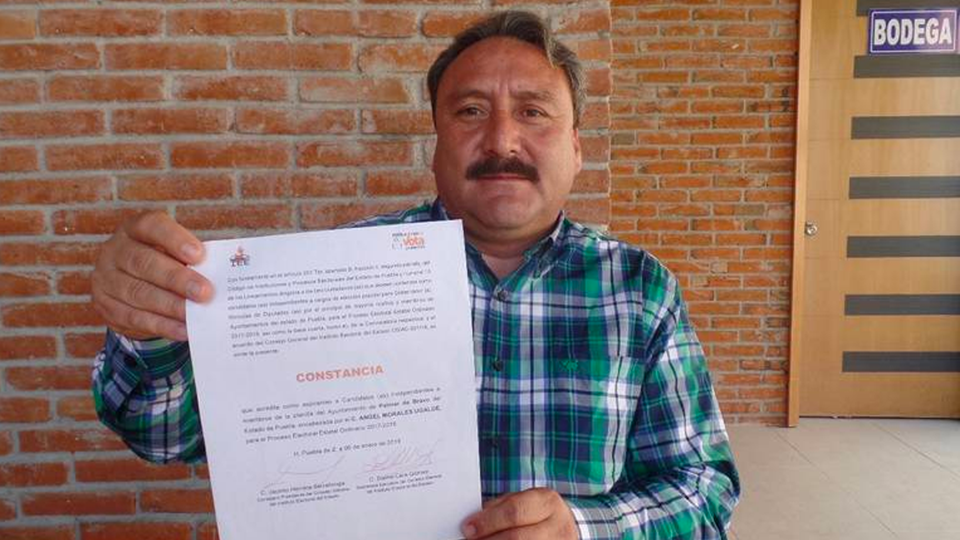 Desaparece Ángel Morales candidato independiente a alcalde de Puebla