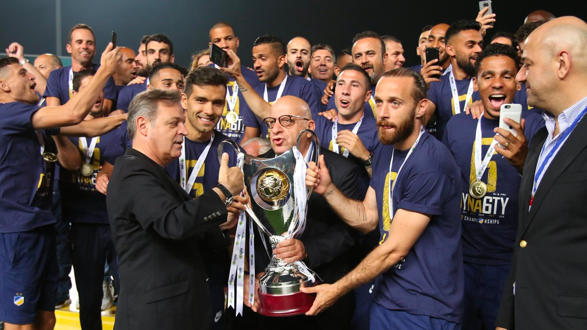 APOEL hexacampeón consecutivo en Chipre