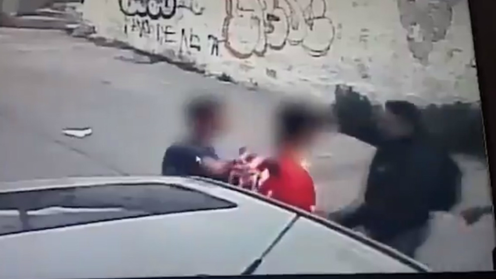 #Video Graban asalto a cuentahabiente en Edomex