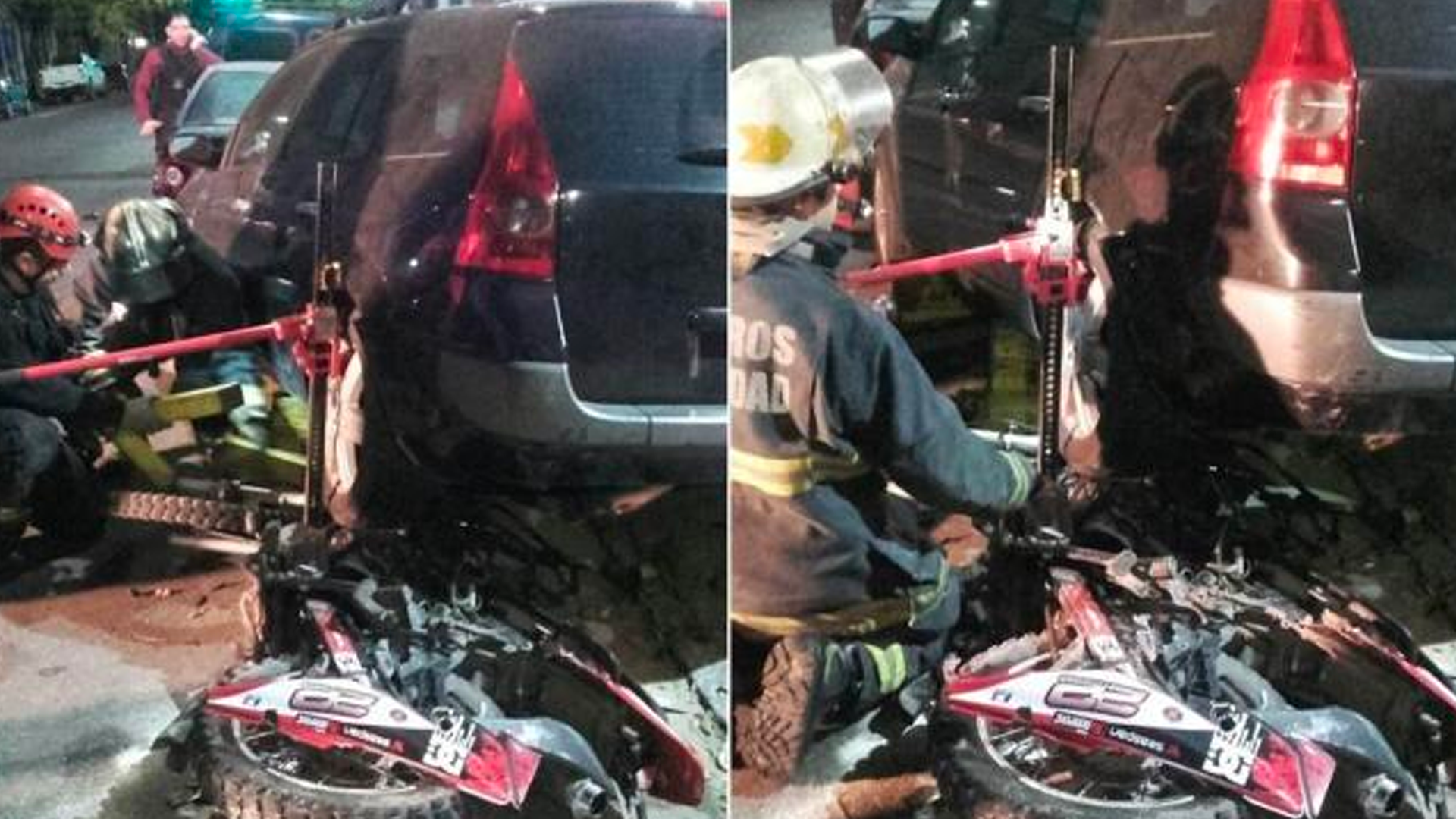 Mujer persigue, atropella y mata a ladrones que le robaron el celular