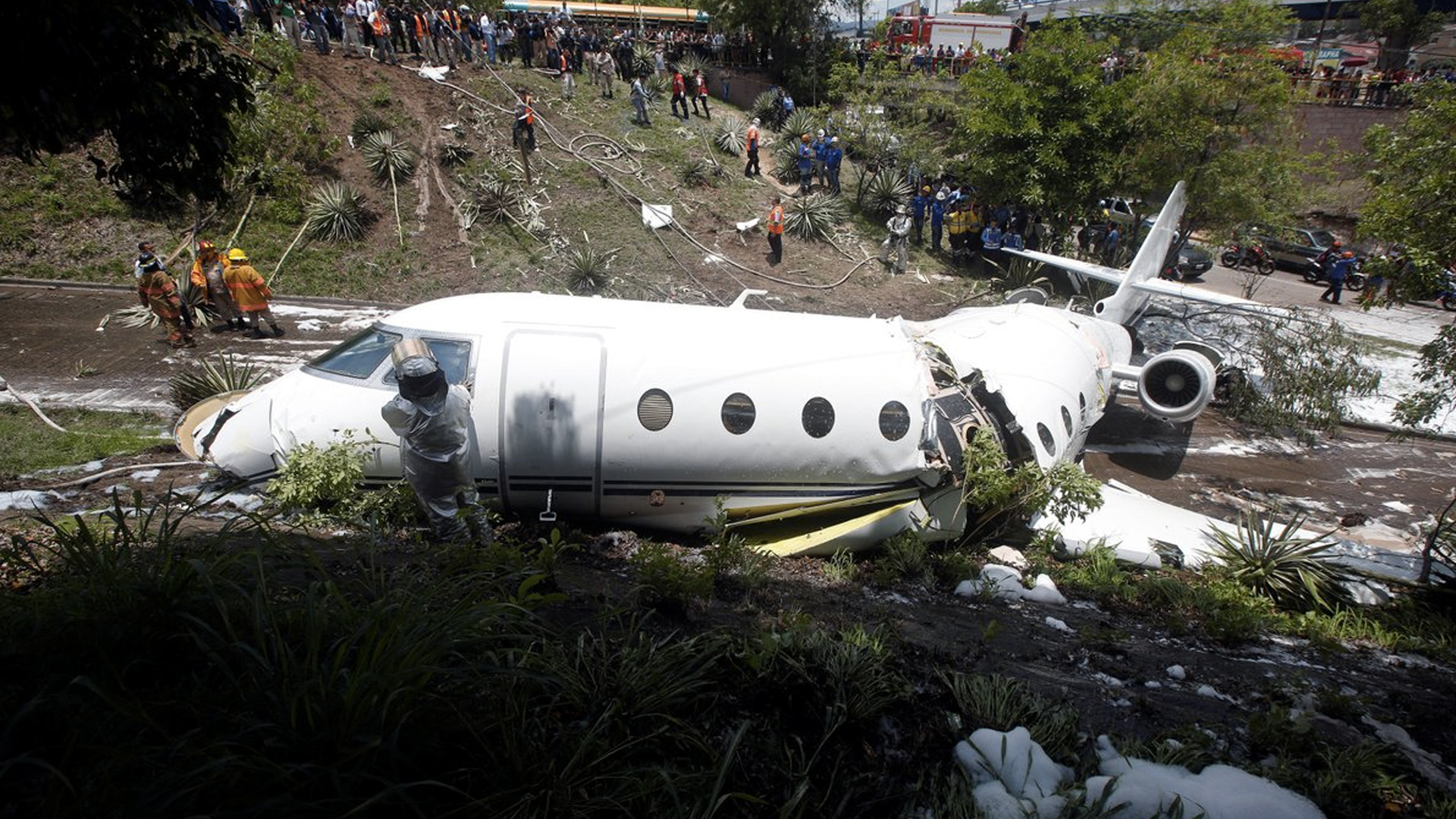 #Video Avión se sale de pista en Honduras