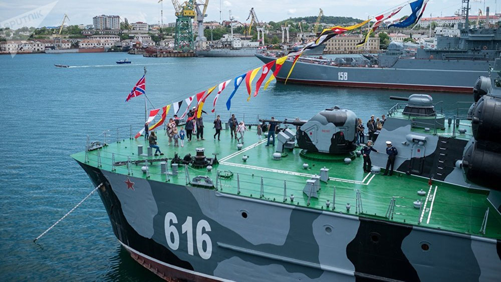 Barcos de guerra protegerán Rusia ante posibles ataques en el Mundial - barcos-rusia-2018