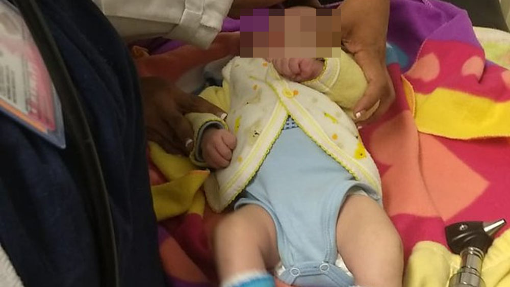 Abandonan a bebé de dos meses en iglesia de Benito Juárez