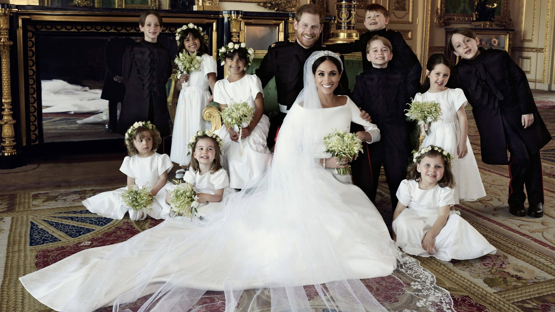 Los retratos oficiales de la boda del príncipe Harry y Meghan Markle - boda-real-2