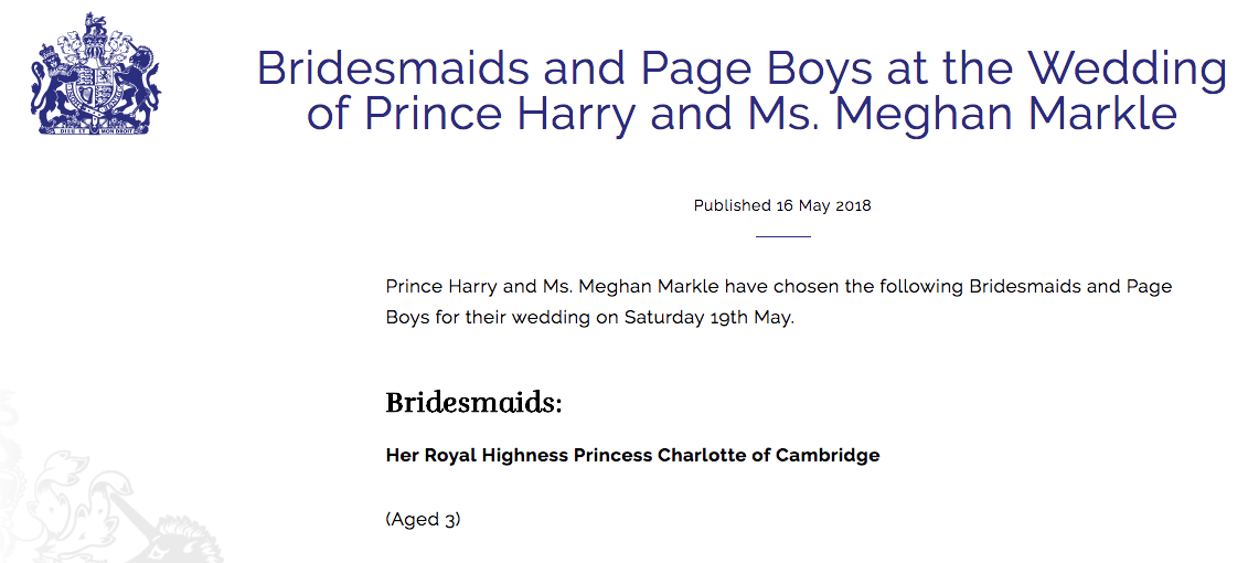 El príncipe Jorge y la princesa Carlota serán pajes de la boda real - boda-real-2