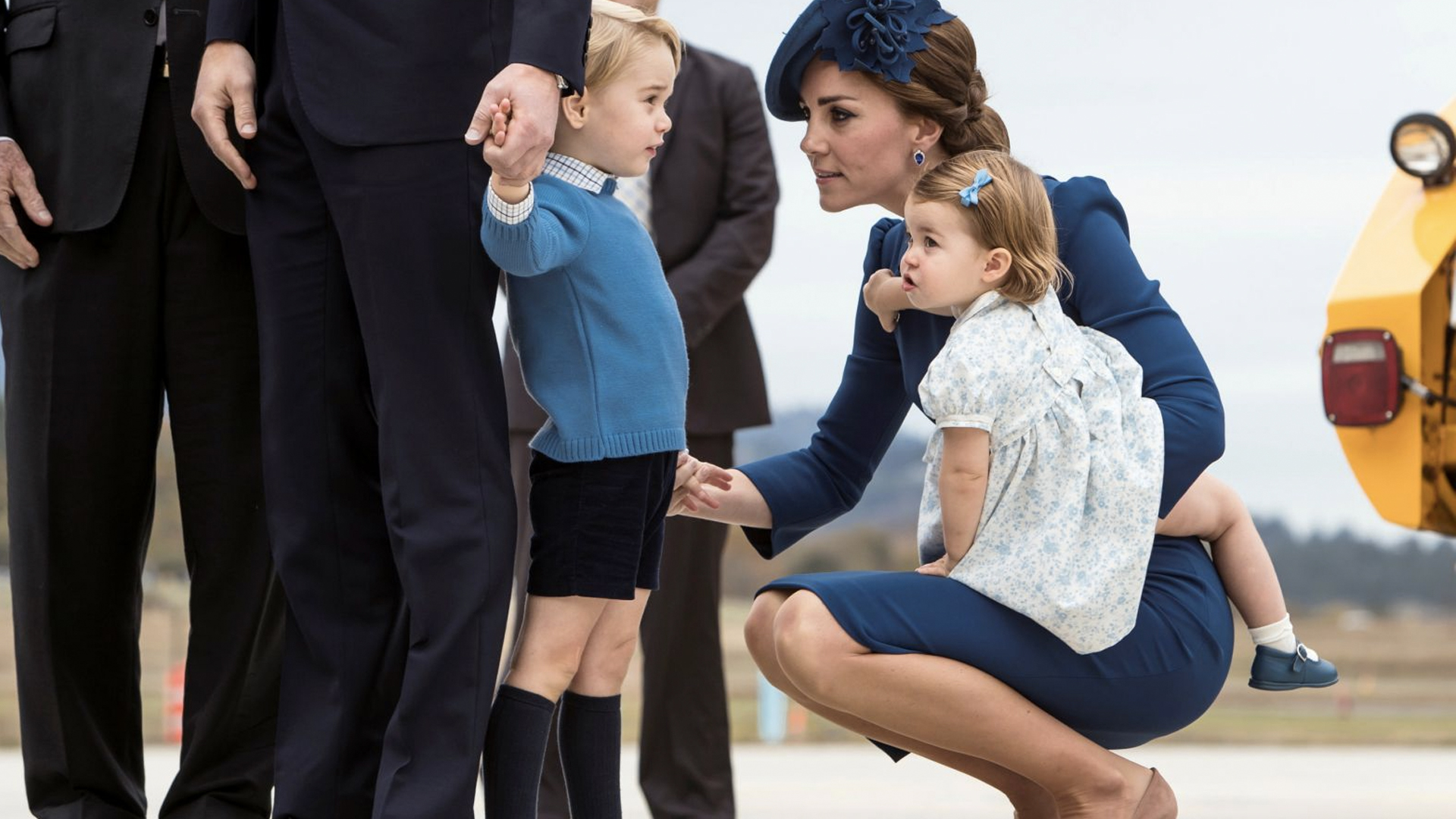 El príncipe Jorge y la princesa Carlota serán pajes de la boda real