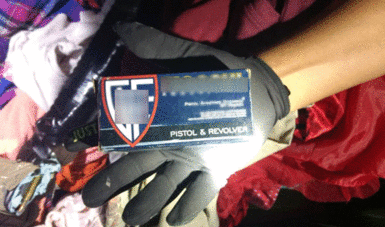 En Sonora aseguran 2 mil cartuchos y arma en camión de pasajeros