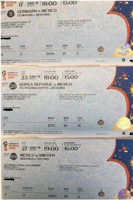 Así se ven los boletos para los duelos de México en Rusia 2018 - boletos-mexico-rusia-2018