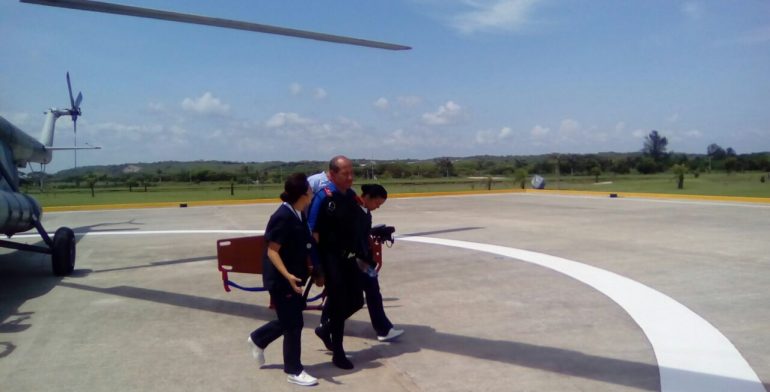 Rescatan a buzo perdido en costas de Veracruz