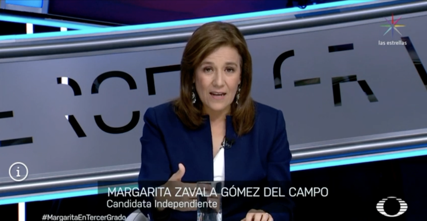 Margarita Zavala en Tercer Grado