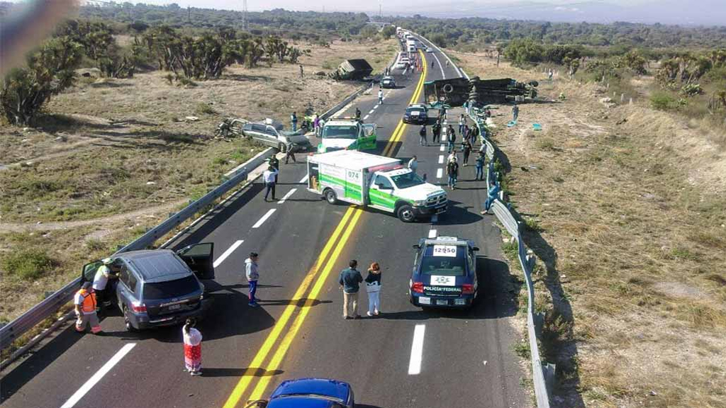 Accidente en carretera Oaxaca-Cuacnopalan deja seis heridos