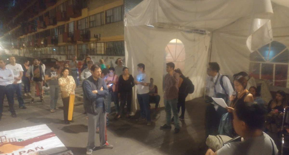 Fideicomiso para damnificados fue usado para financiar a Morena: INE - damnificados-multifamiliar-tlalpan-bloqueos-2