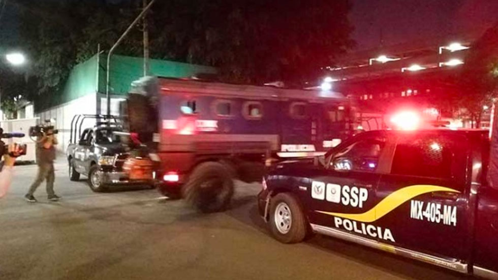 Blindan instalaciones por presunto intento de rescate de detenidos