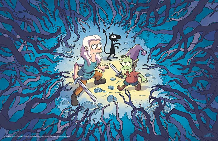 Primeras imágenes de 'Disenchantment' de Matt Groening y Netflix - desencanto-1