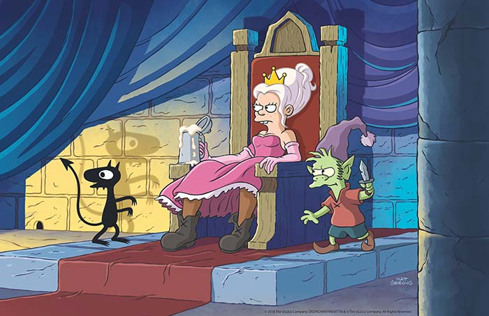 Primeras imágenes de 'Disenchantment' de Matt Groening y Netflix - desencanto-2