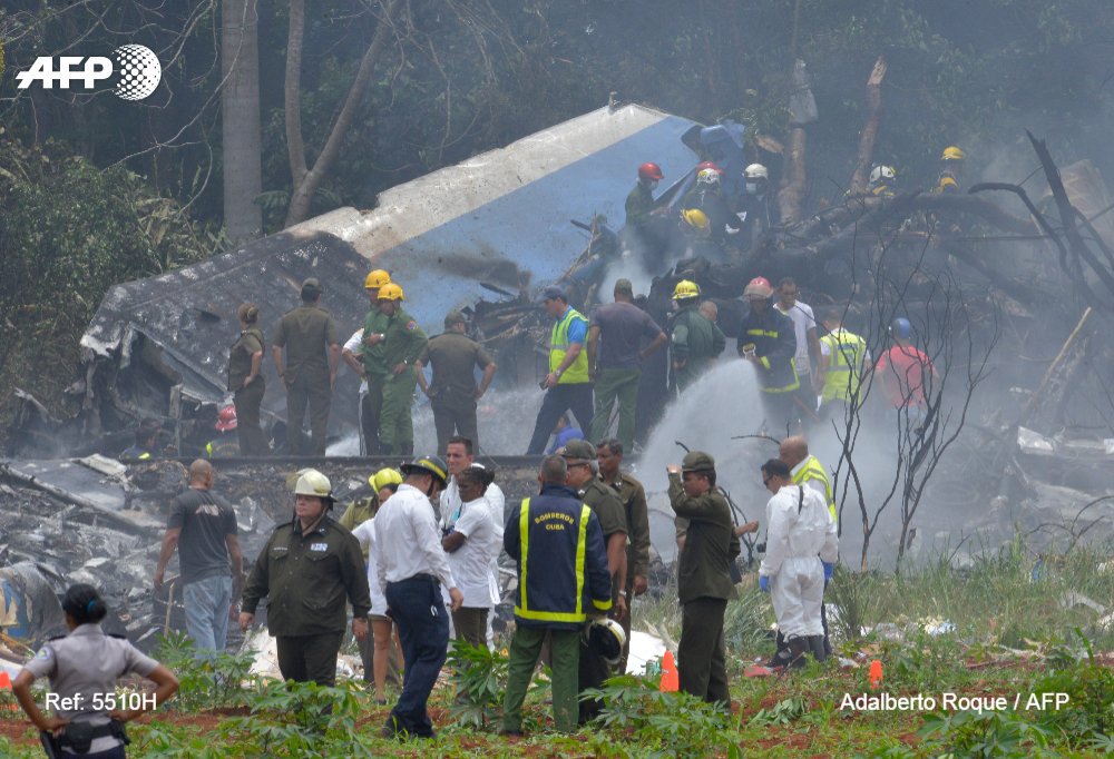 SRE confirma muerte de mexicanos por accidente aéreo en Cuba - desploma-boeing-737