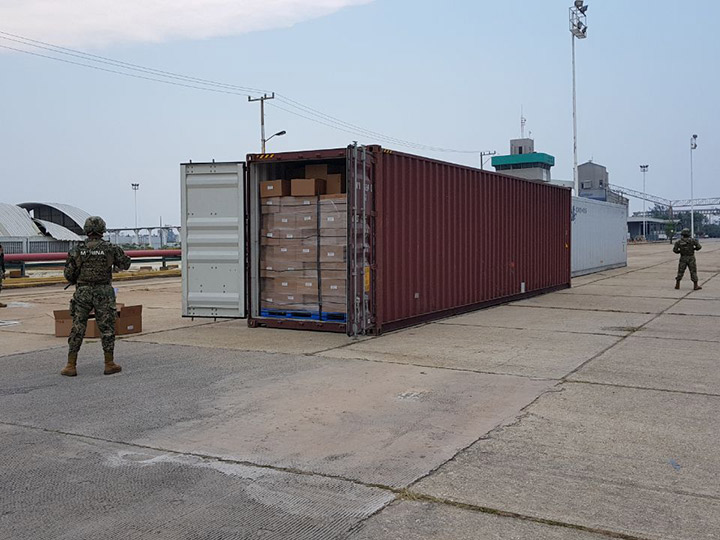 Encuentran una tonelada de mariguana en bolsas de papitas - droga2