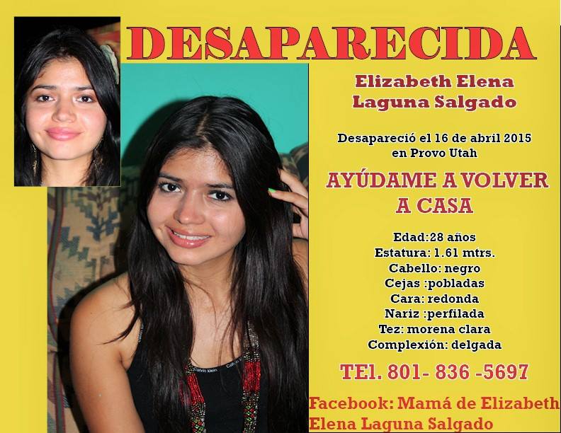 Hallan cadáver de mexicana desaparecida hace tres años en EE.UU. - elizabeth-elena-laguna1