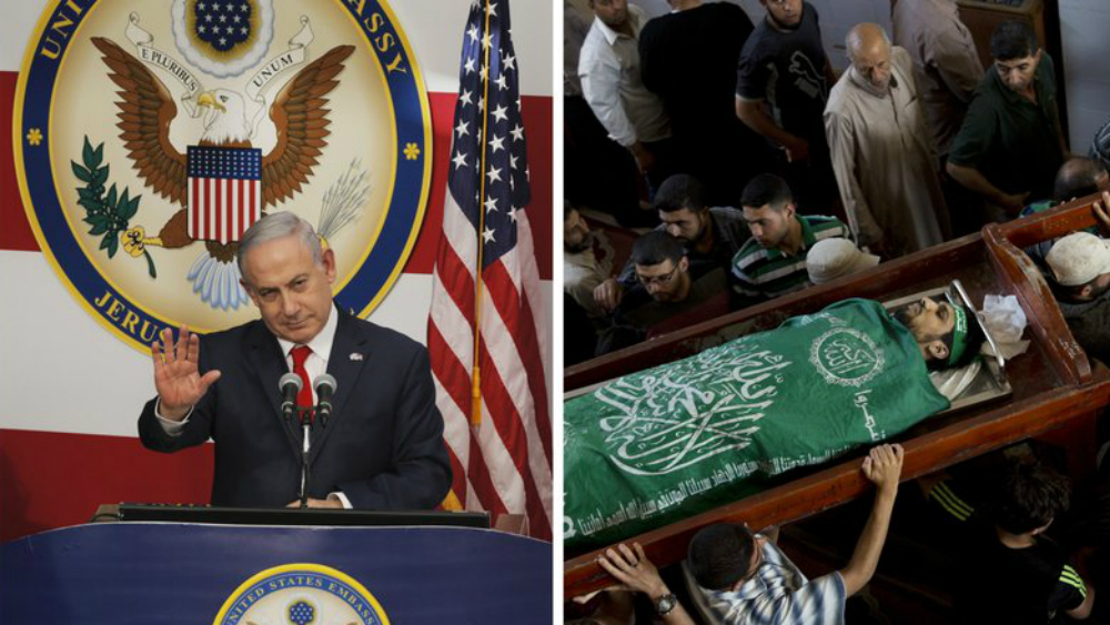 EE.UU. celebra nueva embajada en Israel, pero calla sobre los muertos en Gaza