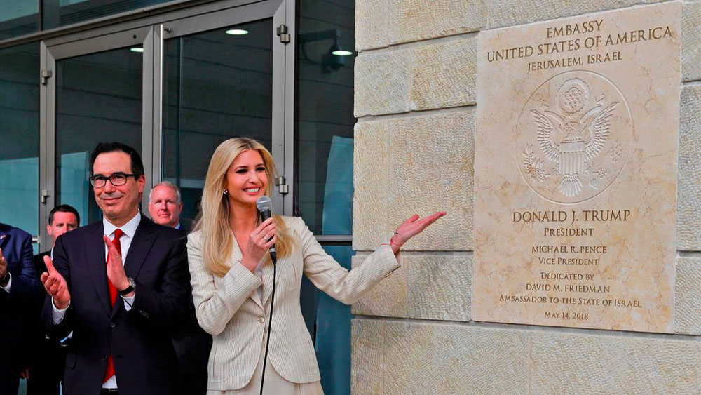 Inauguran oficialmente embajada de EE.UU. en Jerusalén