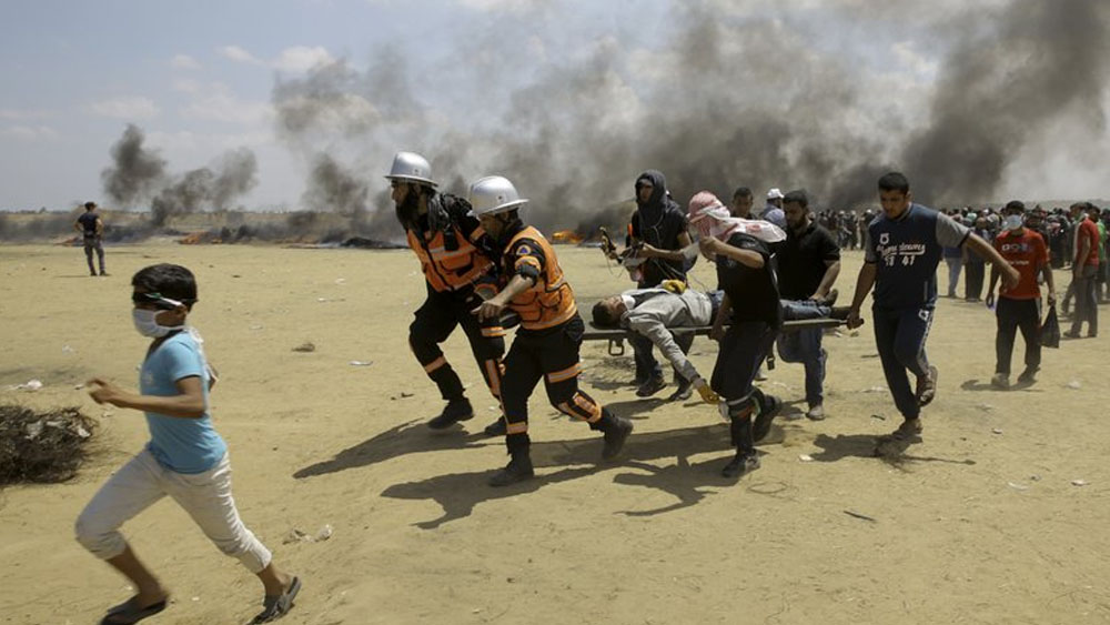 Protestas por apertura de embajada de EE.UU en Jerusalén dejan 52 muertos