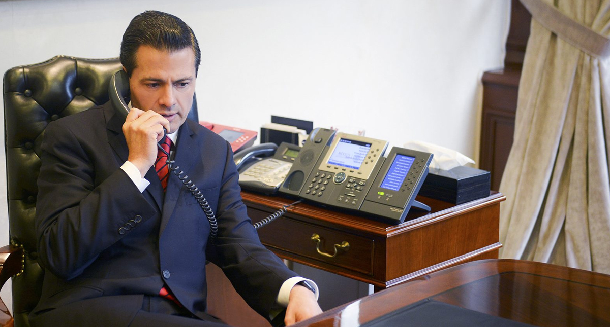 Trudeau y Peña Nieto mantendrán estrecha comunicación en TLC - enrique-pena-nieto-llamada-telefono