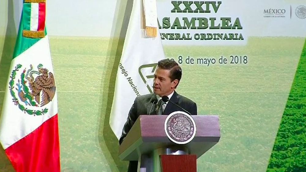 Autosuficiencia alimentaria es una política equivocada del pasado: EPN