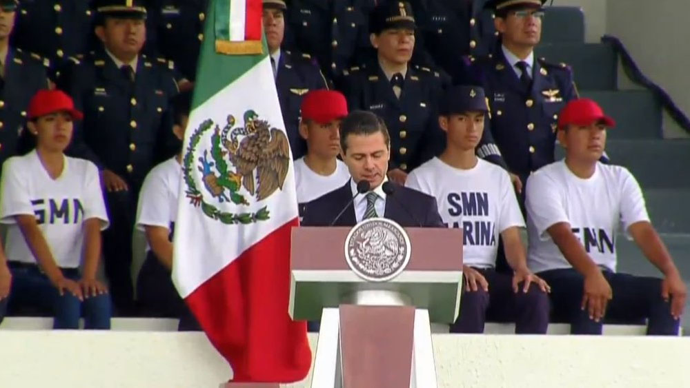 La soberanía se defiende con la fuerza de la razón: EPN