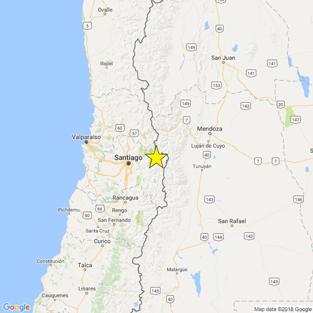 Sismos en cinco países dejan al menos 105 heridos - farellones-sismo
