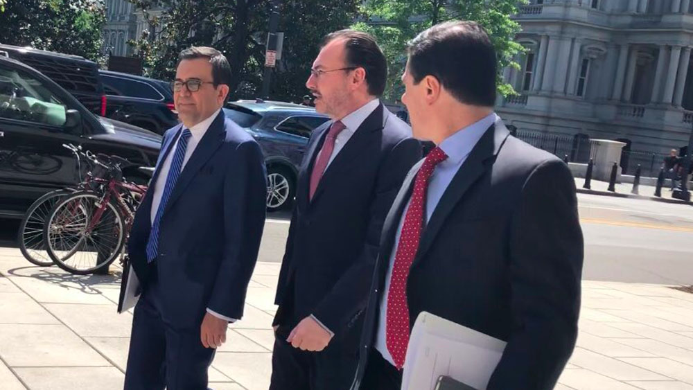 Guajardo y Videgaray se reúnen con Lighthizer