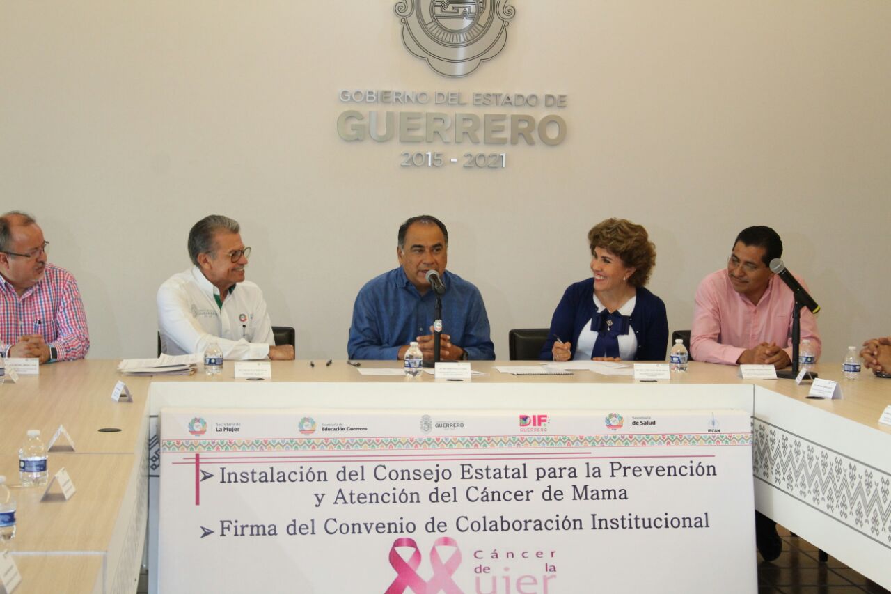 Con acciones se trabaja para disminuir el cáncer de mama: Astudillo Flores