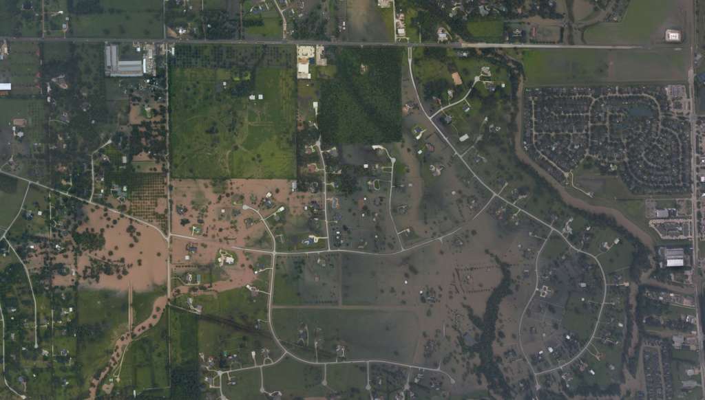 Imágenes satelitales del antes y después del huracán Harvey en Texas - harvey-satelite-huracan-texas-22