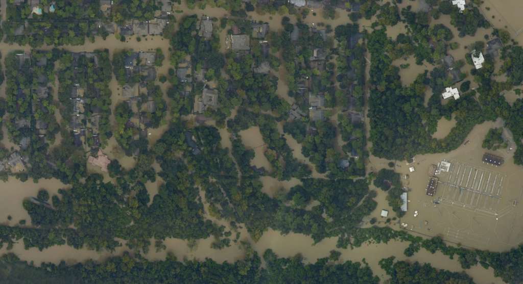 Imágenes satelitales del antes y después del huracán Harvey en Texas - harvey-satelite-huracan-texas-24