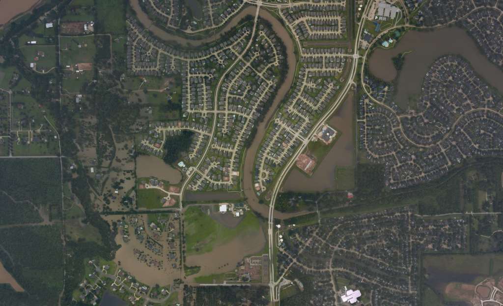 Imágenes satelitales del antes y después del huracán Harvey en Texas - harvey-satelite-huracan-texas-26