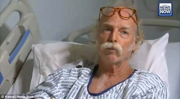 Primera víctima de la erupción del volcán Kilauea de Hawaii - herido-volcan-2