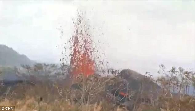 Primera víctima de la erupción del volcán Kilauea de Hawaii - herido-volcan-4