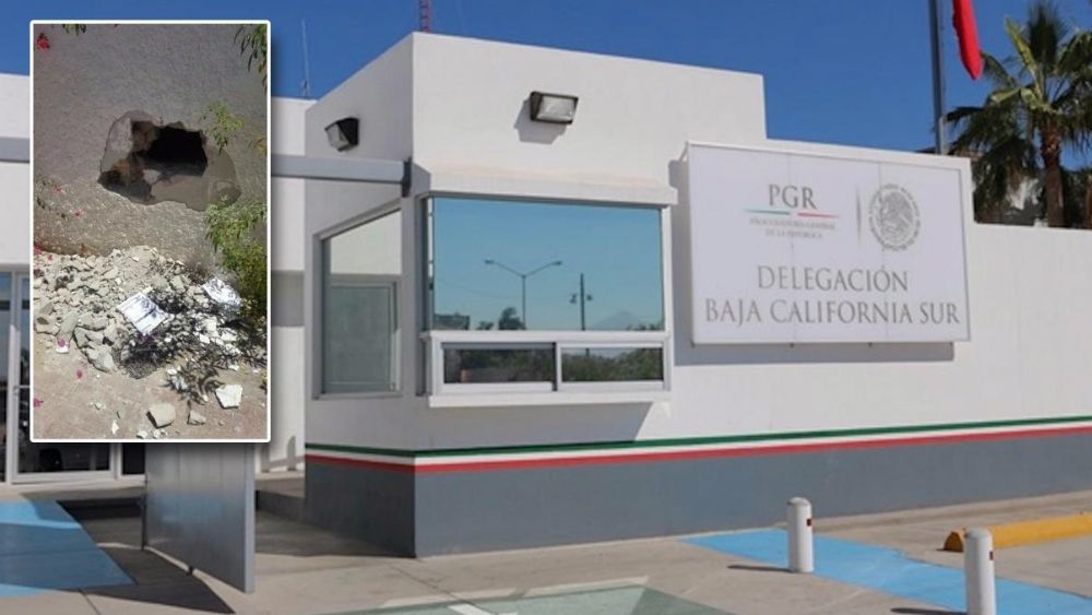 Roban bodega de PGR en Baja California Sur