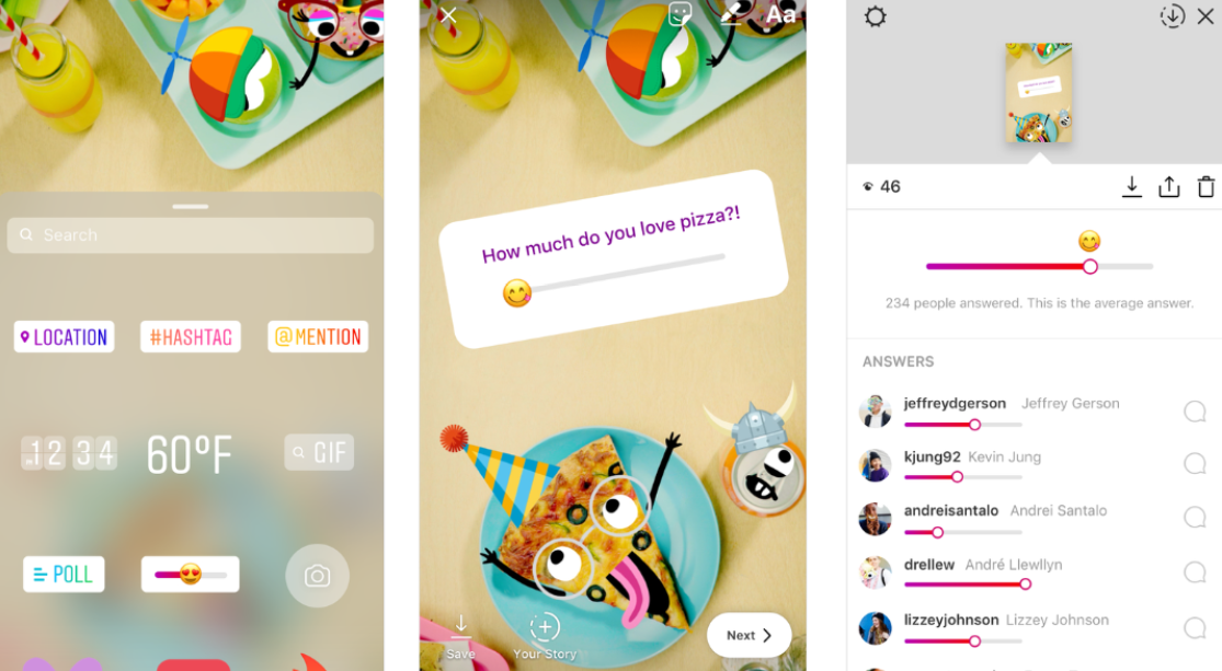 Instagram lanza emoji deslizable - image001