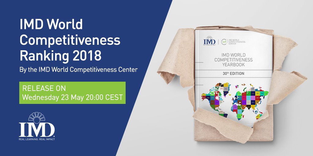 México desciende tres lugares en índice de competitividad - imd-ranking