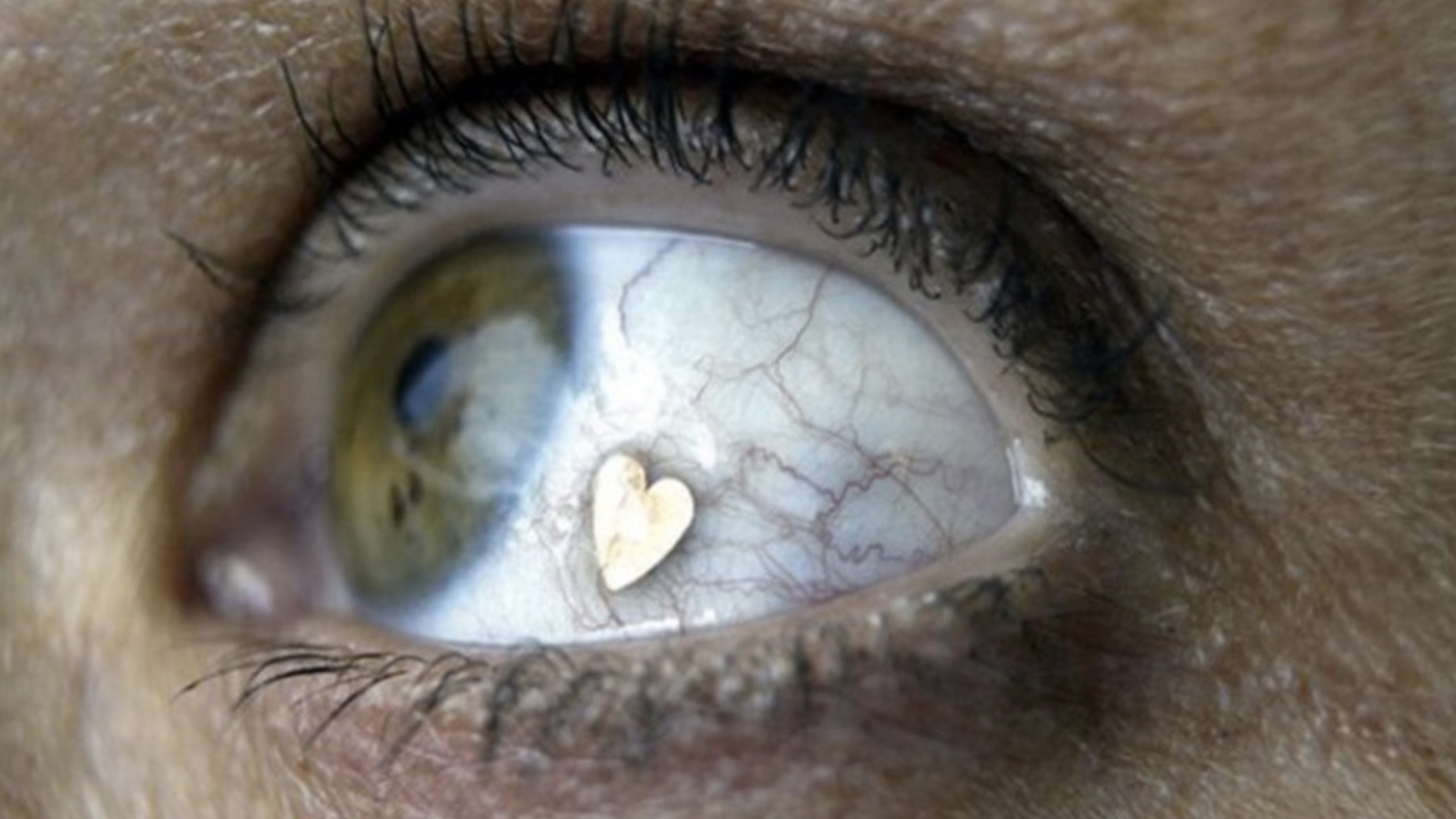 Nueva moda de colocar joyería en los ojos Nueva moda de colocar joyería en los ojos