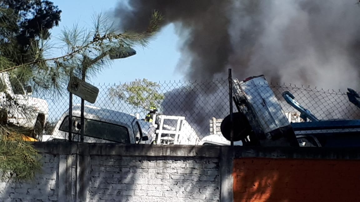 Se incendia depósito de vehículos en San Juan Aragón - incendio-san-juan-de-aragon-2