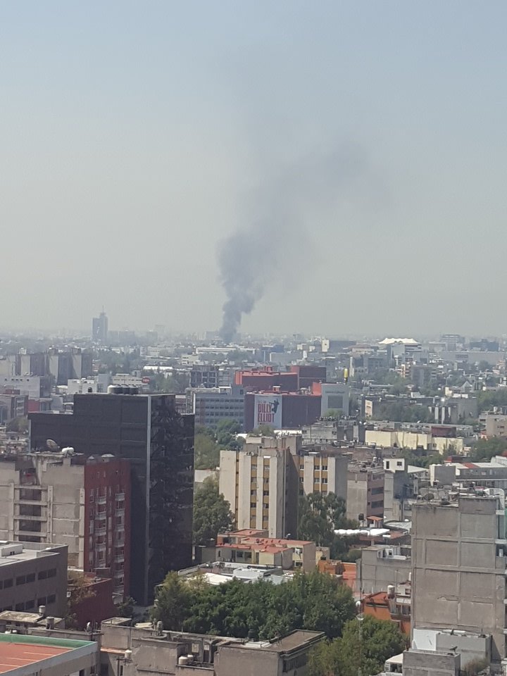 Se incendia taller en la colonia Narvarte - incendio-taller-narvarte