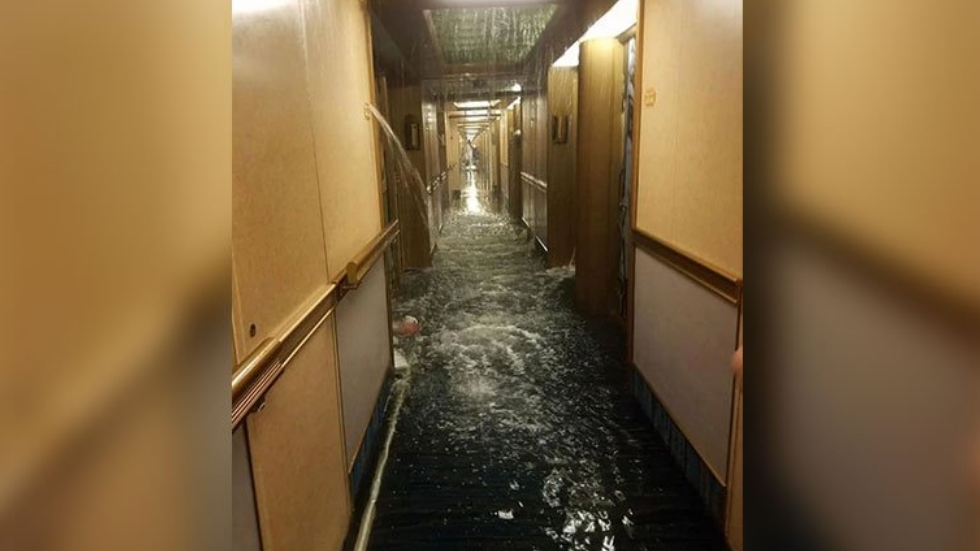 #Video Inundación en crucero de Carnival Cruise